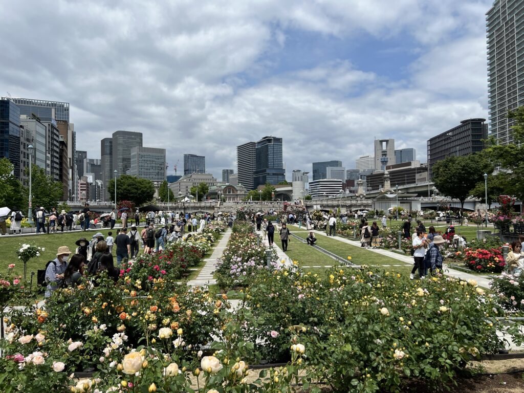 中ノ島バラ園