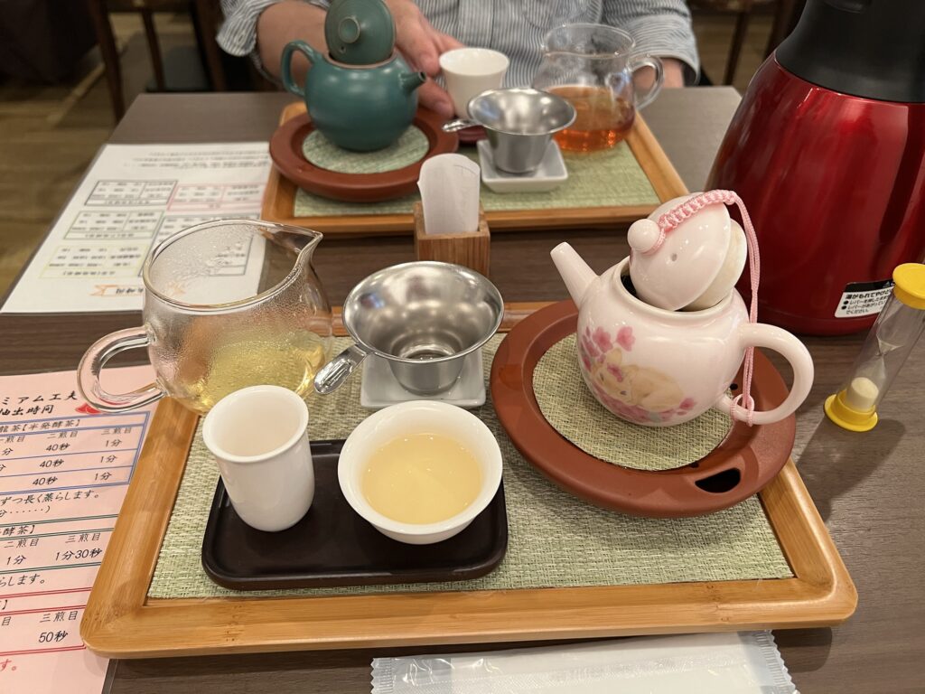 中国茶を楽しむ