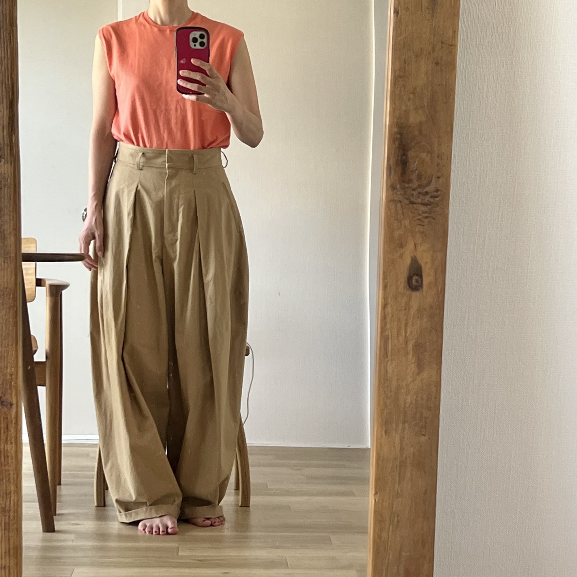 手持ちのどの服にも合う