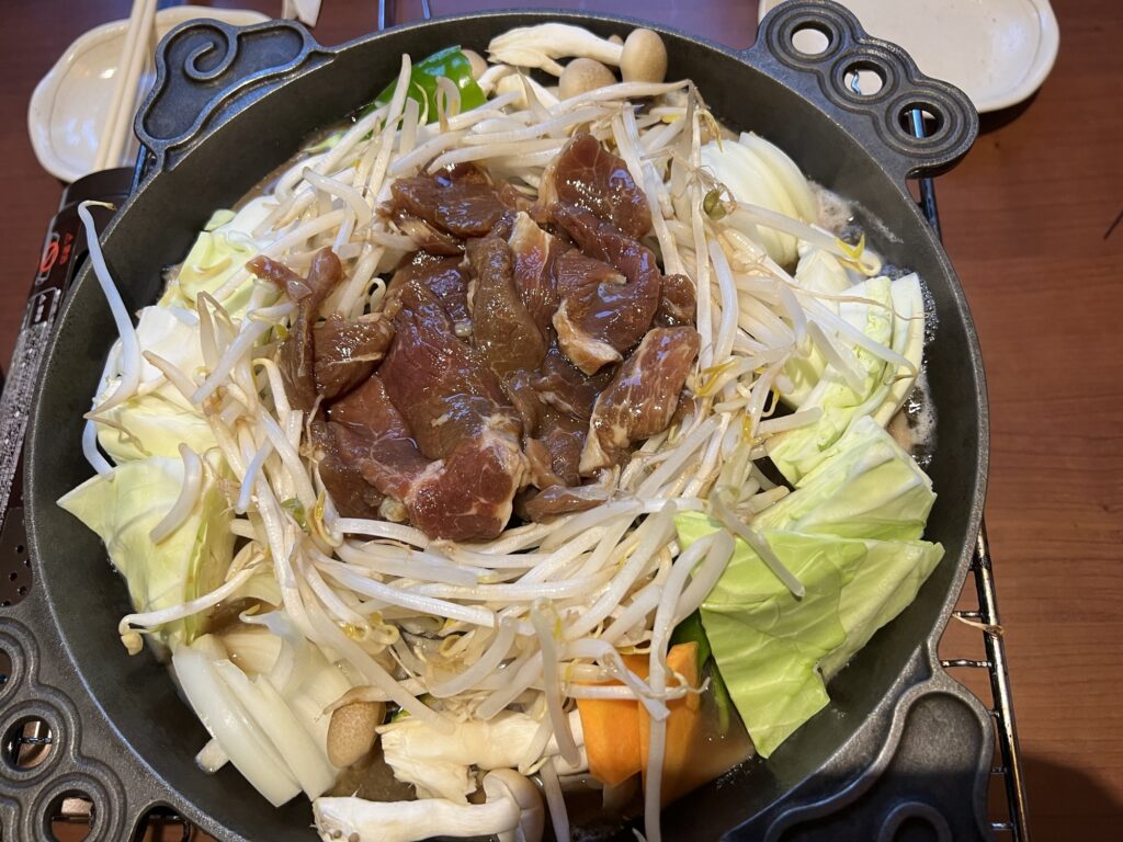 北海道でジンギスカン